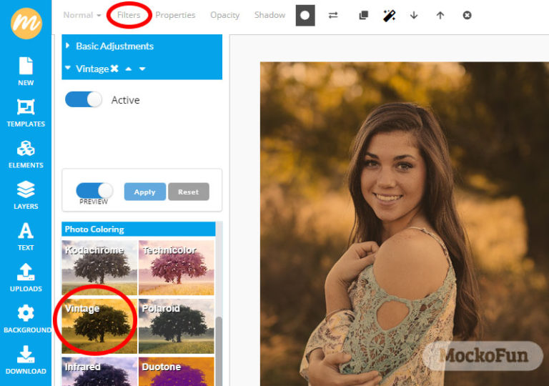 (FREE) Vintage Photo Editor MockoFUN 😎