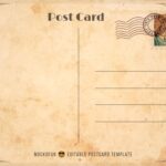 Vintage Postcard Template