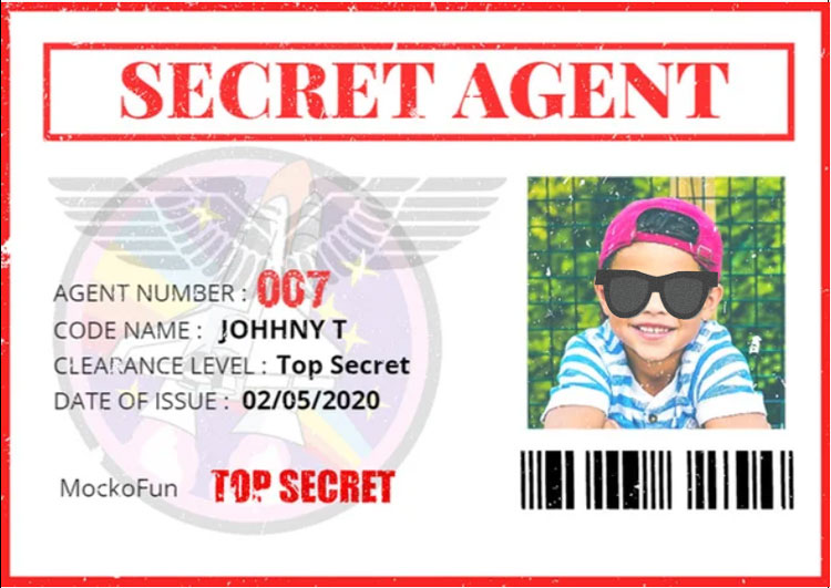 red-id-badge-spy-birthday-parties-secret-agent-spy-party