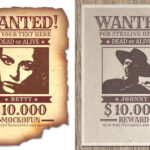 Wanted Poster Template