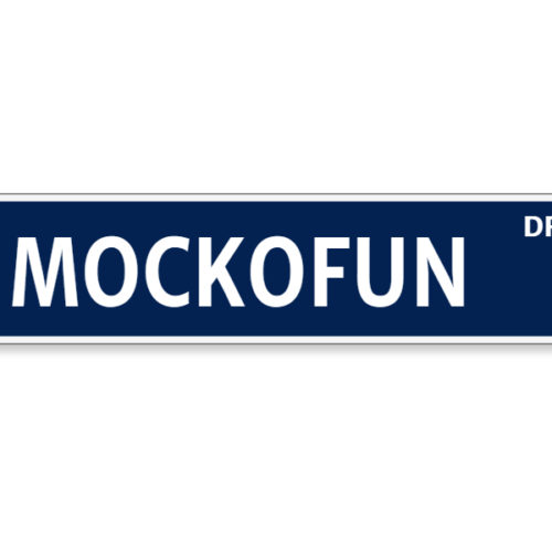 🛑 (FREE) Street Sign Maker - MockoFUN