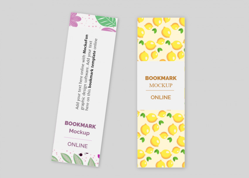 Bookmark Mockup