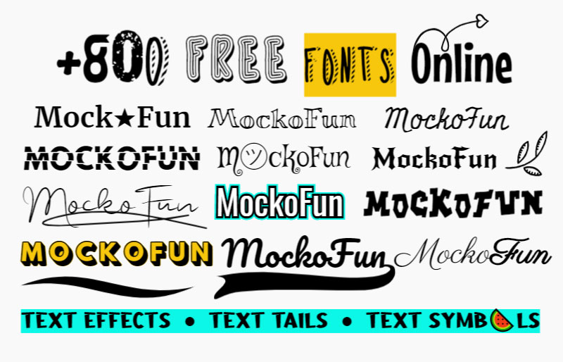 Text Editor Text Design Online MockoFUN 😎