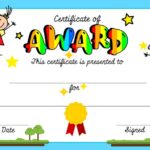 Certificate for kids