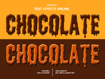 Chocolate Dripping Font