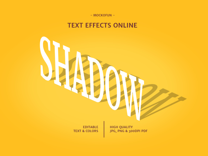 drop shadow after effects text