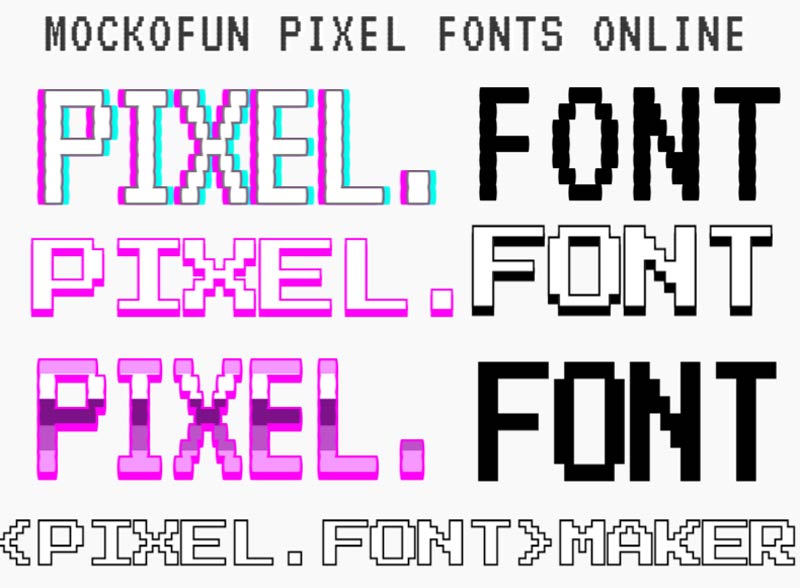 Minecraft Font Generator - MockoFUN