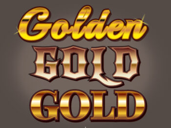 Gold Font