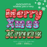Christmas Text Effects