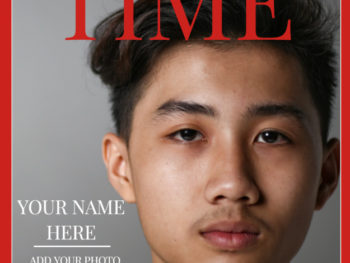 Time Magazine Cover Template