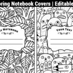 Coloring Notebook Cover