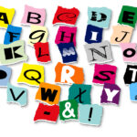 Alphabet Cut Out Letters