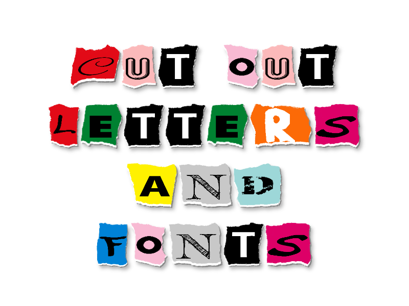 Cut Out Letters