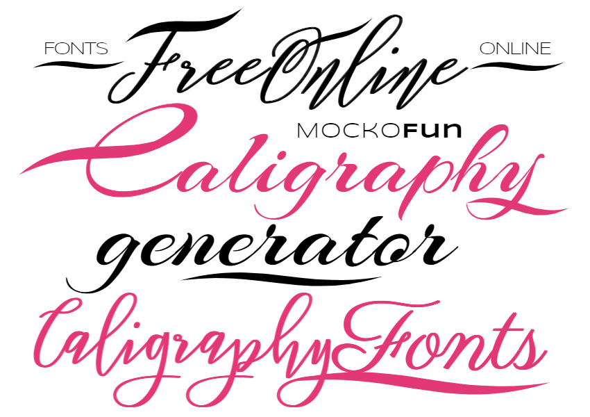 Calligraphy Font Generator