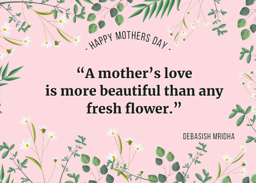 Happy Mothers Day Quote