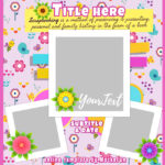 Scrapbook Template Printable