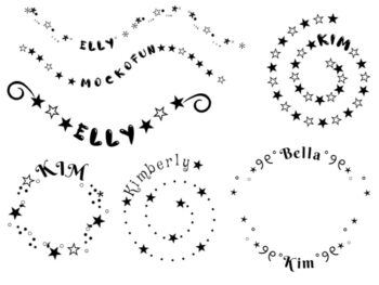 Star Tattoos with Names
