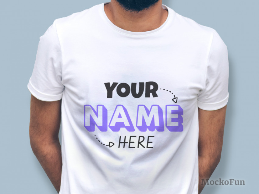 👕 Name On T-shirt - MockoFUN