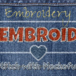 Embroidery Text