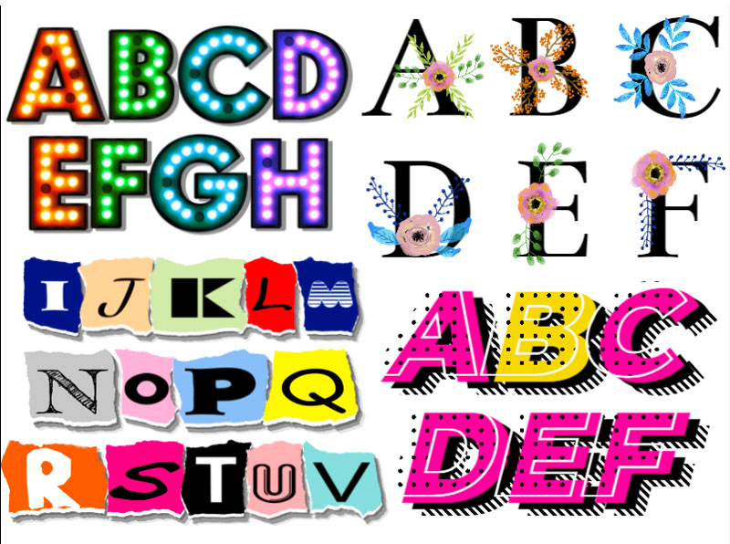 Letters PNG