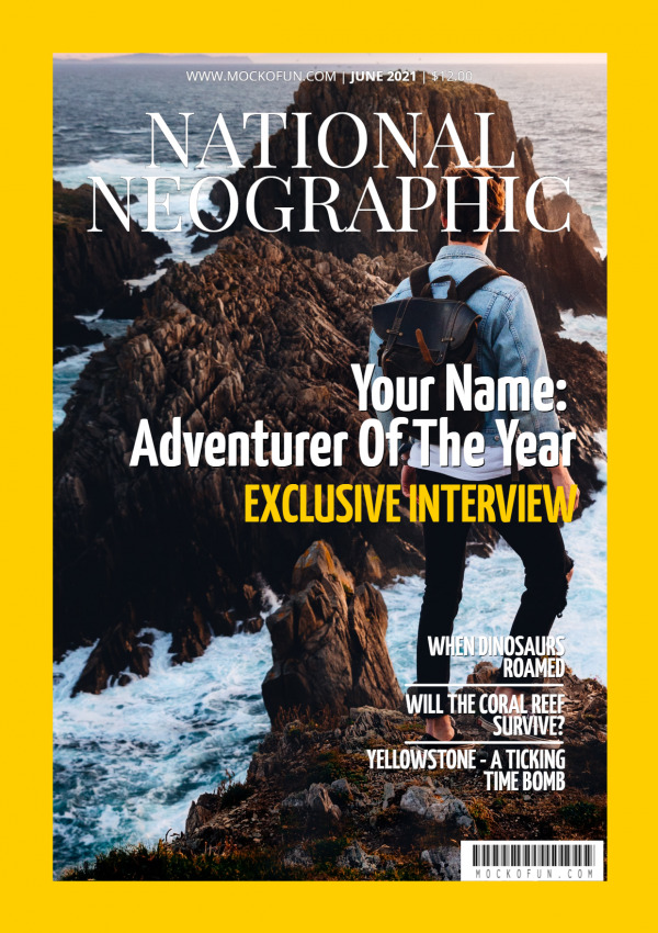 National Geographic Cover Template