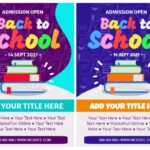 Back to School Flyer Template