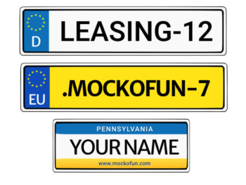 License Plate Generator