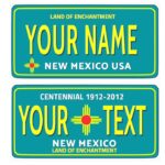 New Mexico license plate