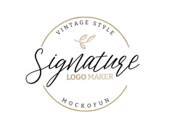 Handwritten Signature Logo