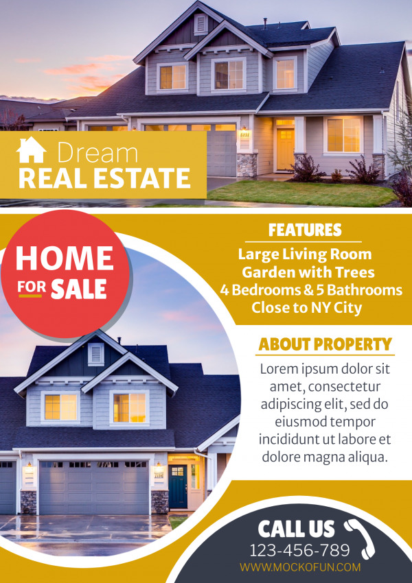 Real Estate Poster - MockoFUN