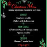 Xmas Menu Template