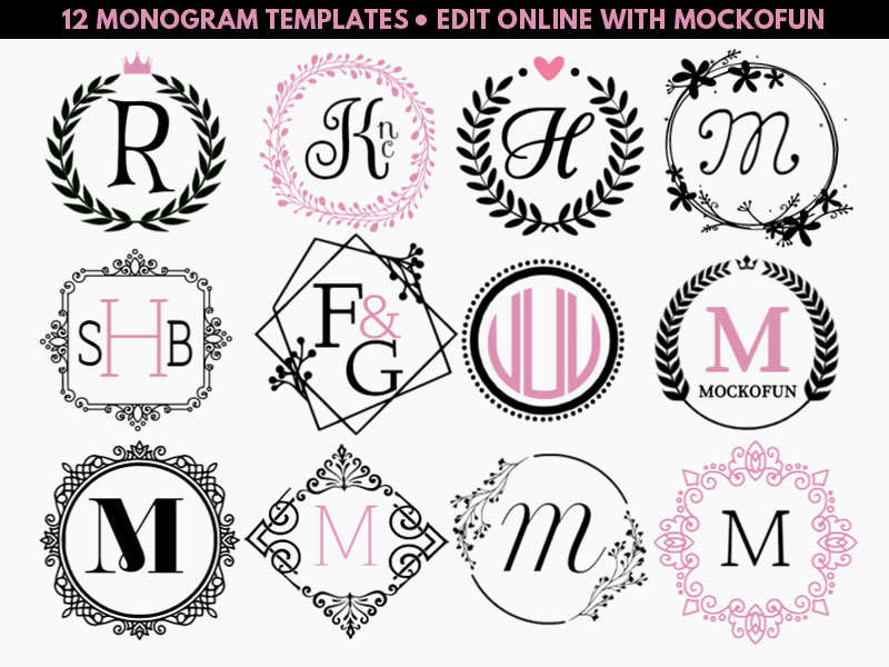 FREE) Wedding Monogram - MockoFUN