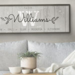 Personalized Last Name Signs