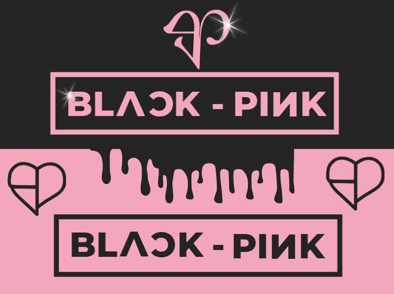 Pink Black Logo Pink Black Logo