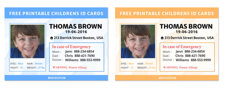 (FREE) ID Card Maker Online - MockoFUN 😎