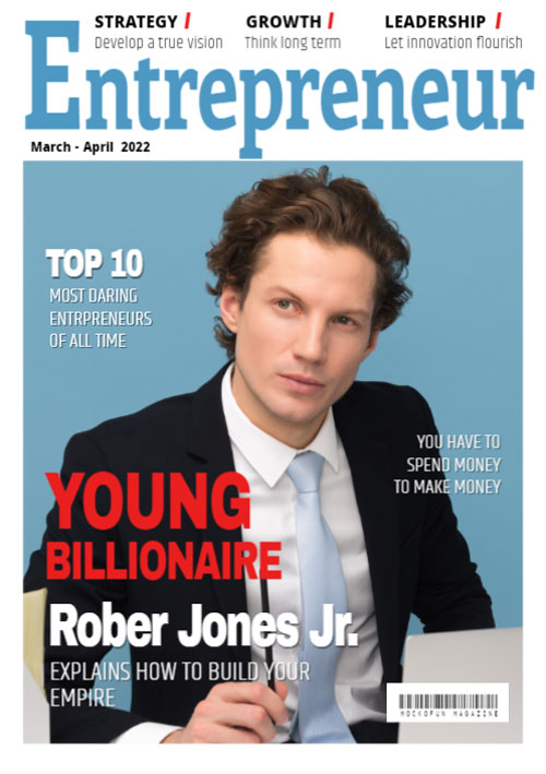Entrepreneur Magazine Cover - MockoFUN