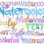Watercolor Fonts
