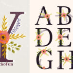 Flower Letters Font