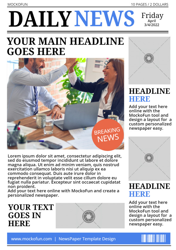 Newspaper Front Page Design Newspaper Design Layout Newspaper Front Page Design Newspaper Design Layout