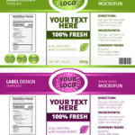 Product Label Templates
