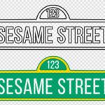 Sesame Street Sign Coloring Page