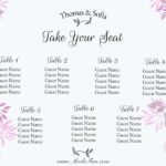 Wedding Seating Chart Template