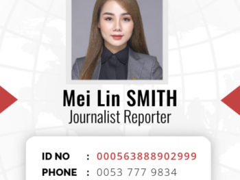 Press ID Card Design