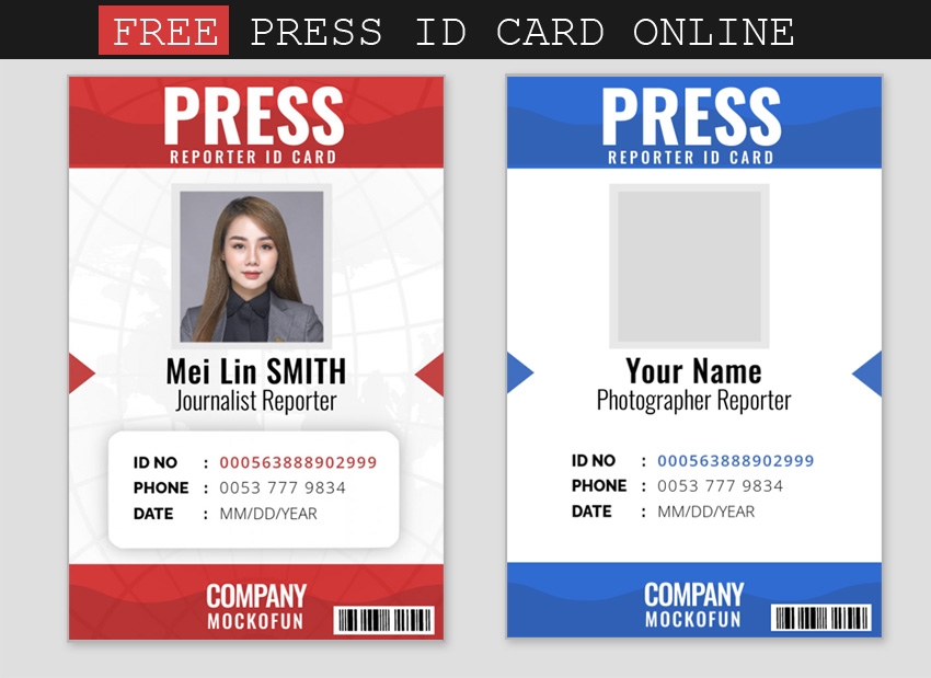 Press ID Card