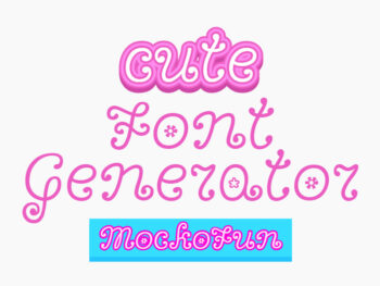 Minecraft Font Generator - MockoFUN