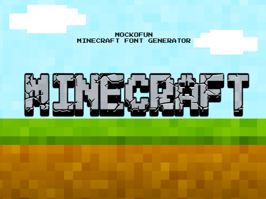 Minecraft Logo Generator