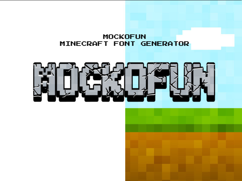 Minecraft Font