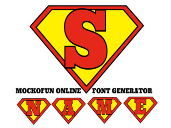 Superman Font Generator