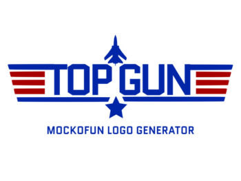 Top Gun Logo Generator