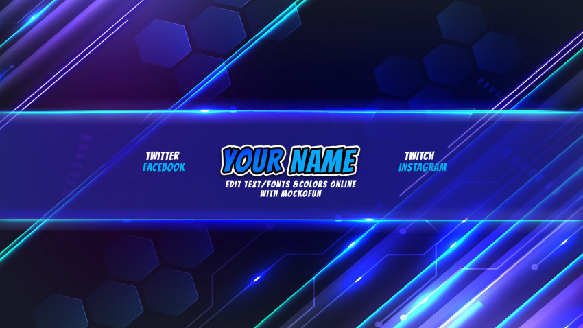 ? [FREE] Gaming Banner for YouTube - MockoFUN